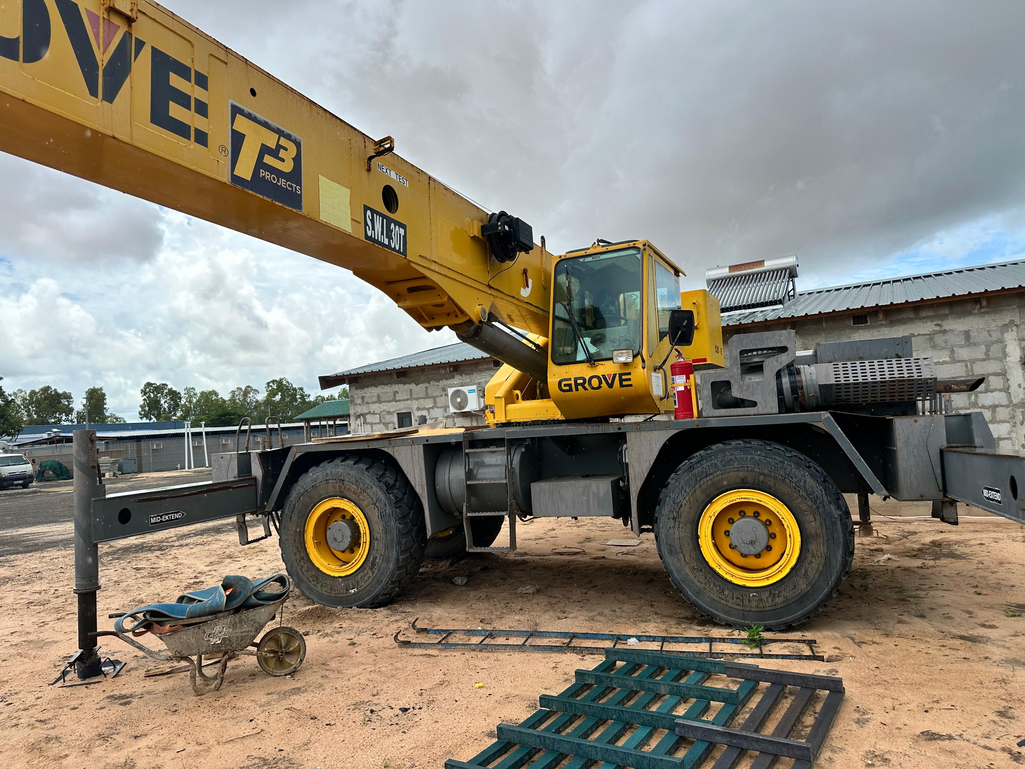2009 CRANE MOBILE GROVE RT530E 30T